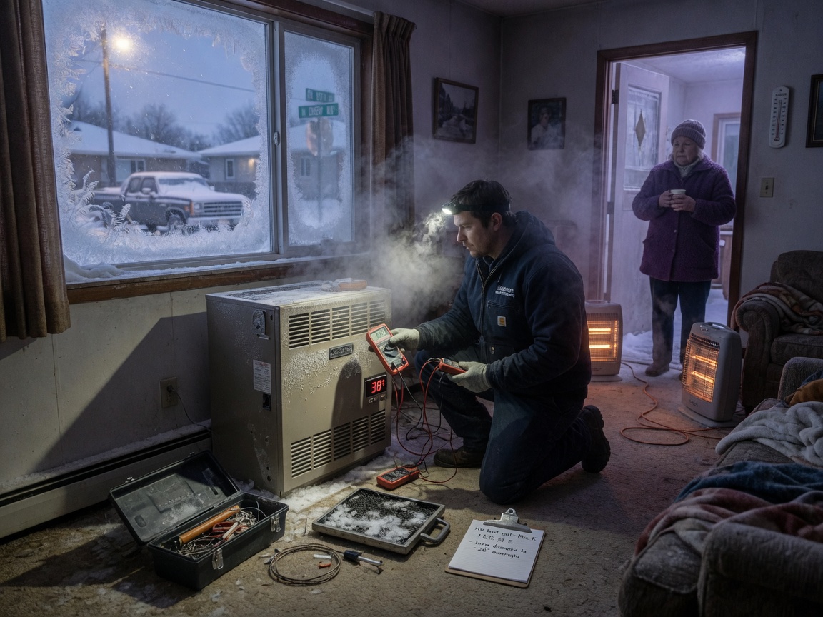Troubleshooting No Heat Calls During Dickinson Cold Snaps