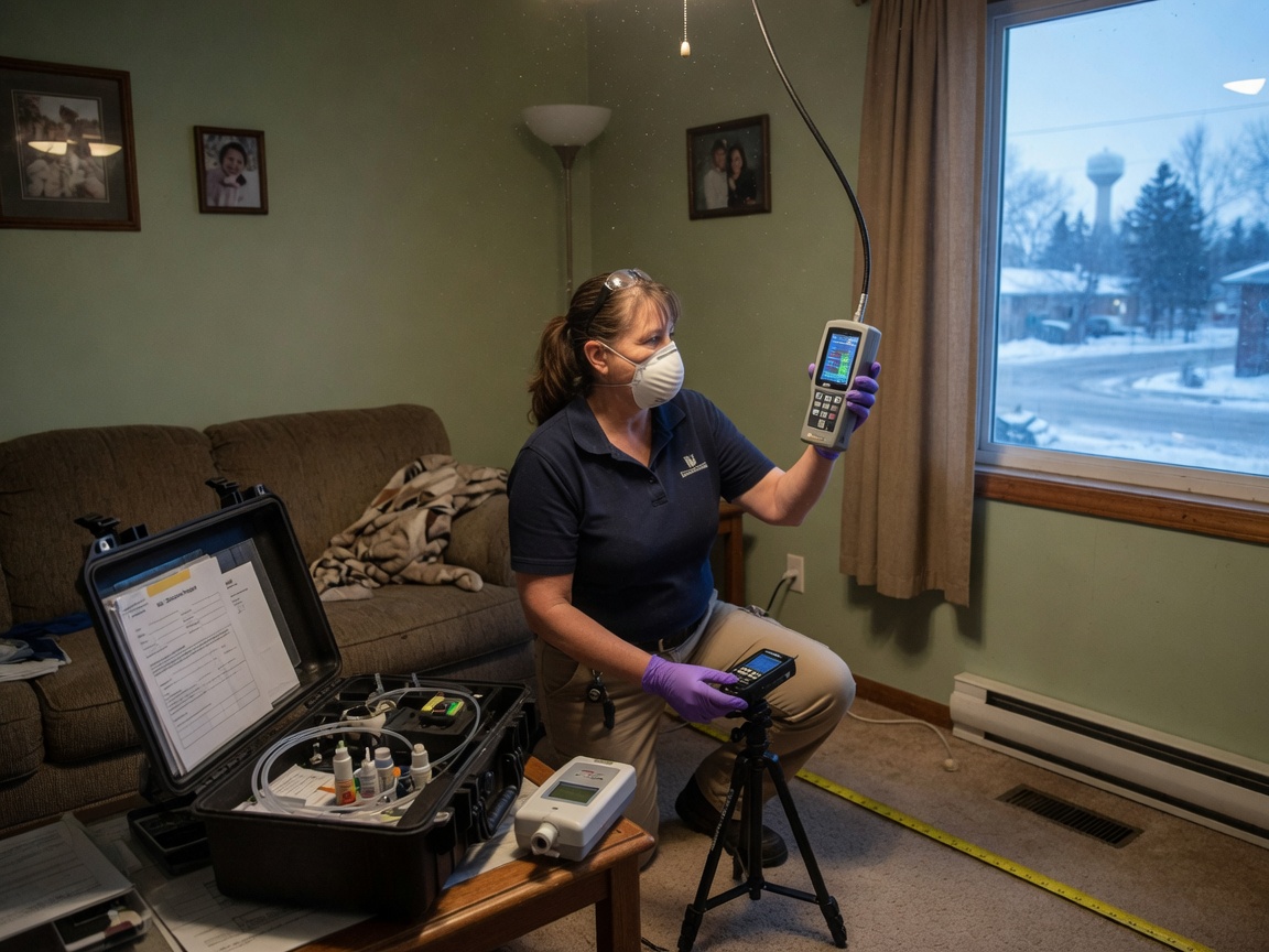 Indoor Air Quality Testing in Dickinson, ND